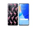 Funda Silicona Transparente para Huawei Nova 9 SE diseño Flamenco Dibujos