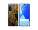 Funda Silicona Transparente para Huawei Nova 9 SE diseño Hojas Dibujos