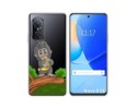 Funda Silicona Transparente para Huawei Nova 9 SE diseño Mono Dibujos