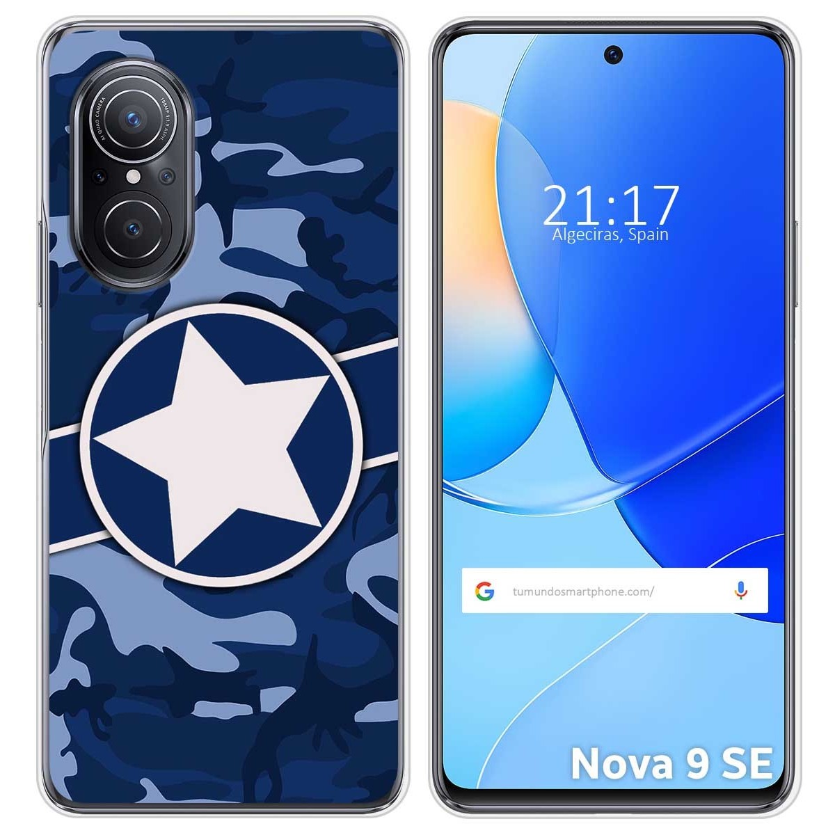 Funda Silicona para Huawei Nova 9 SE diseño Camuflaje 03 Dibujos