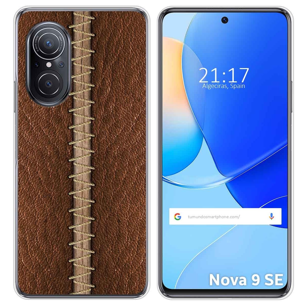 Funda Silicona para Huawei Nova 9 SE diseño Cuero 01 Dibujos