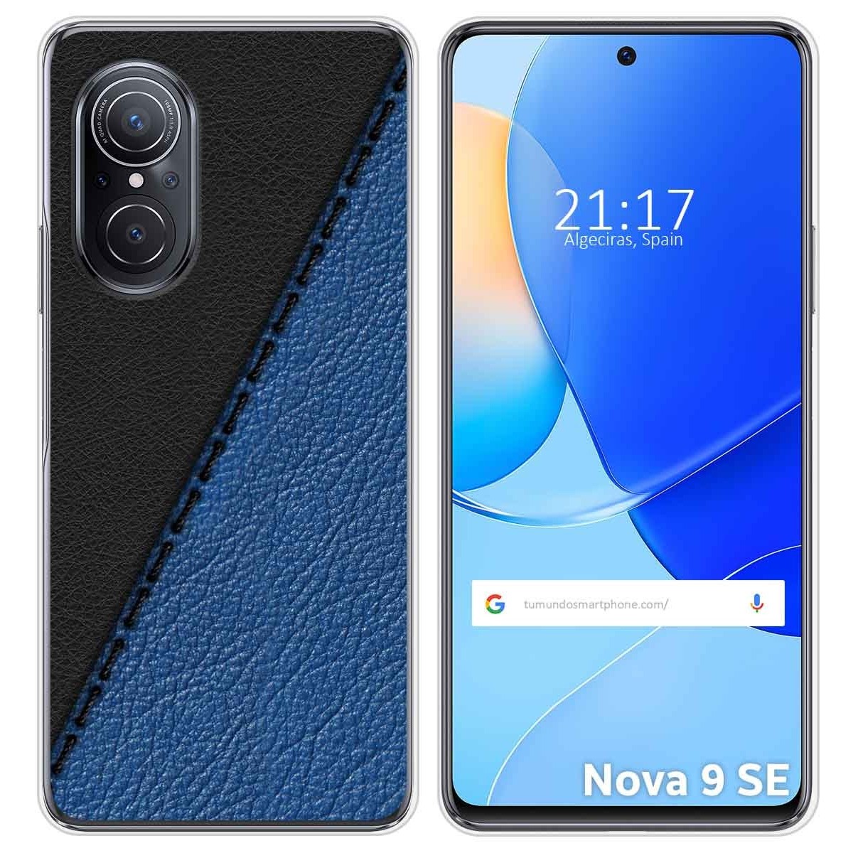 Funda Silicona para Huawei Nova 9 SE diseño Cuero 02 Dibujos