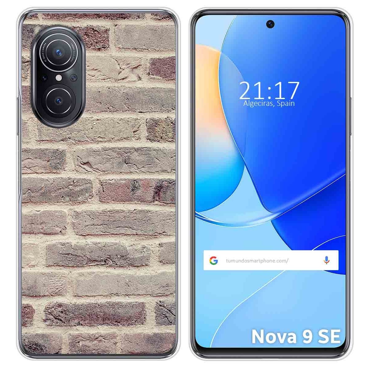 Funda Silicona para Huawei Nova 9 SE diseño Ladrillo 01 Dibujos