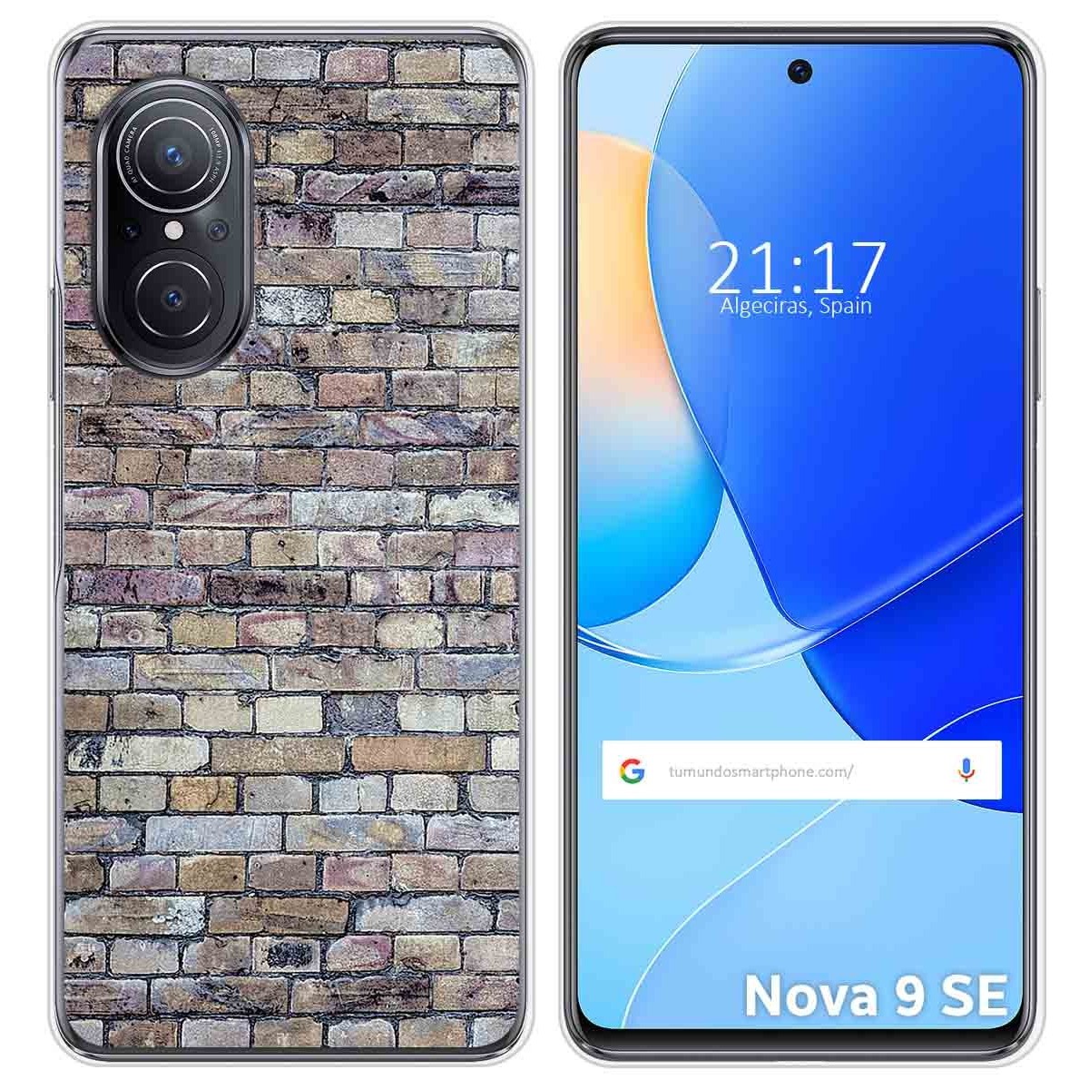 Funda Silicona para Huawei Nova 9 SE diseño Ladrillo 02 Dibujos