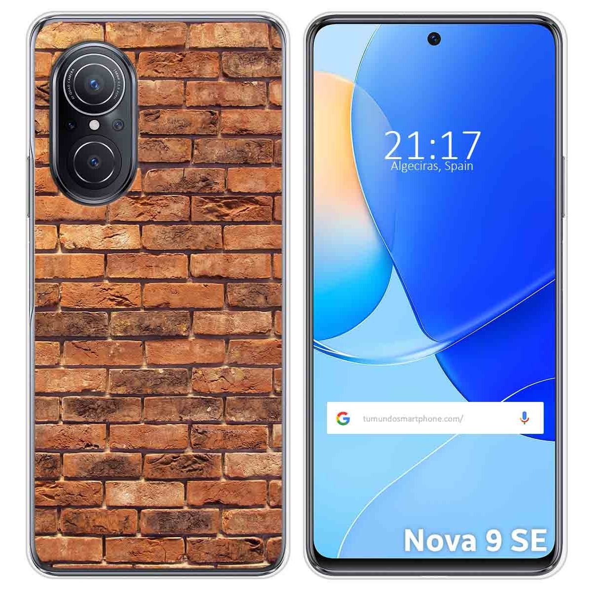 Funda Silicona para Huawei Nova 9 SE diseño Ladrillo 04 Dibujos