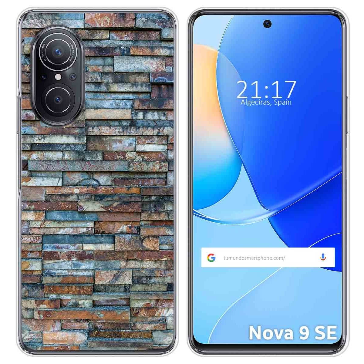 Funda Silicona para Huawei Nova 9 SE diseño Ladrillo 05 Dibujos