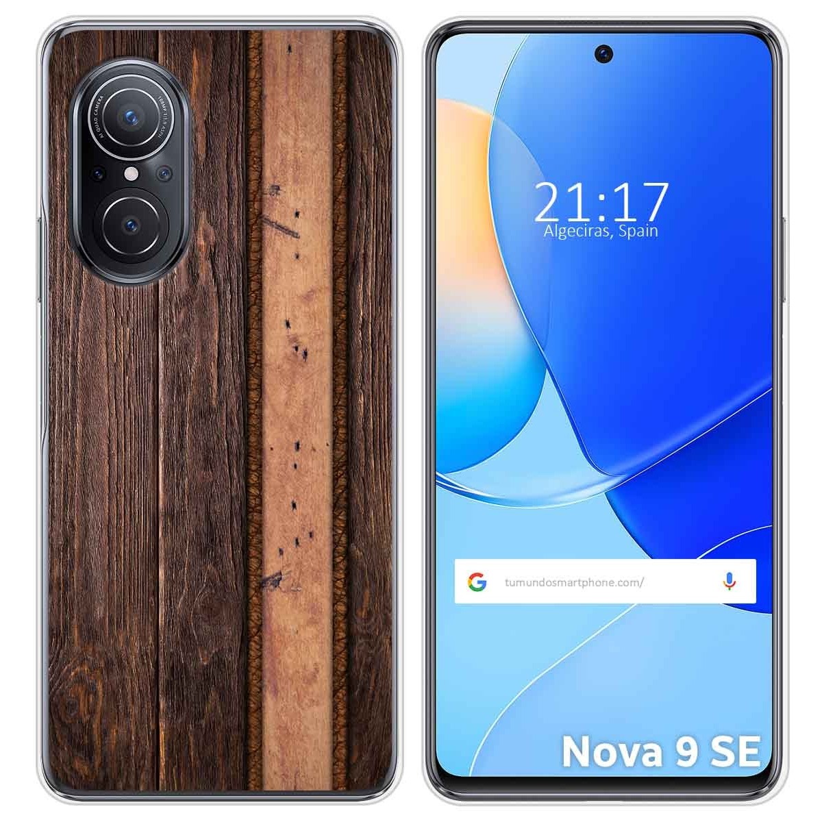 Funda Silicona para Huawei Nova 9 SE diseño Madera 05 Dibujos