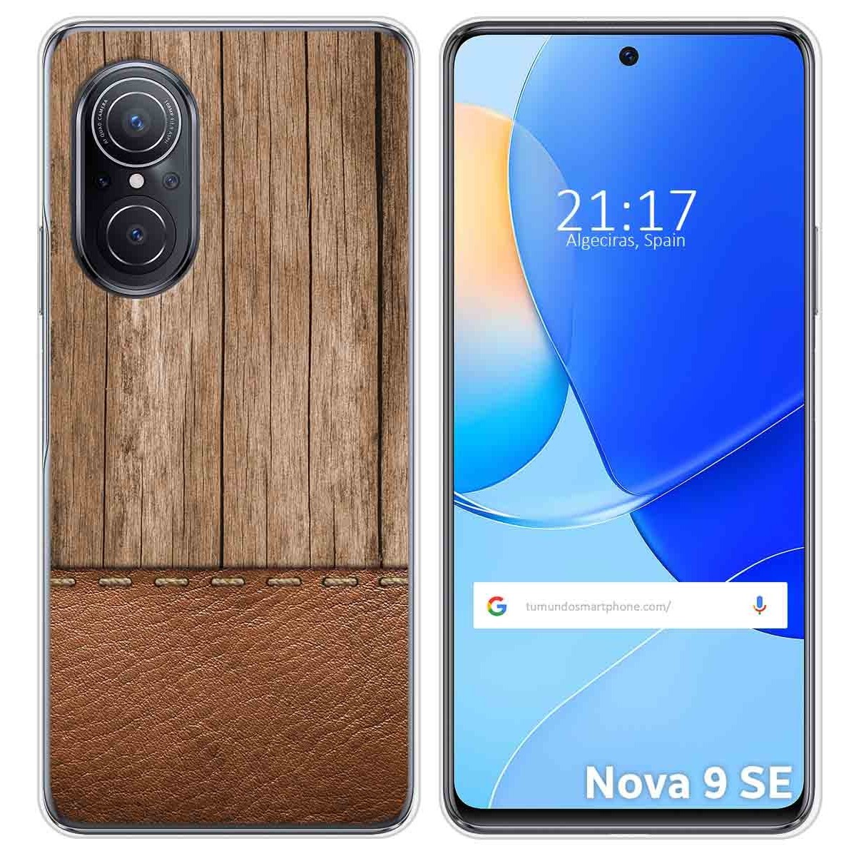 Funda Silicona para Huawei Nova 9 SE diseño Madera 09 Dibujos