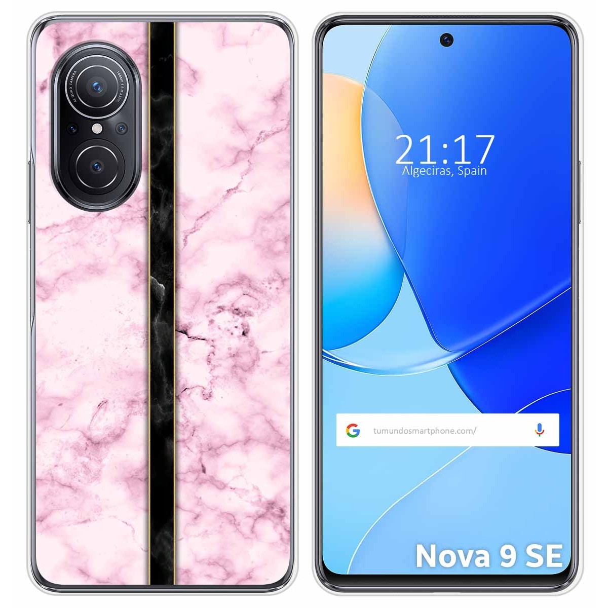 Funda Silicona para Huawei Nova 9 SE diseño Mármol 04 Dibujos