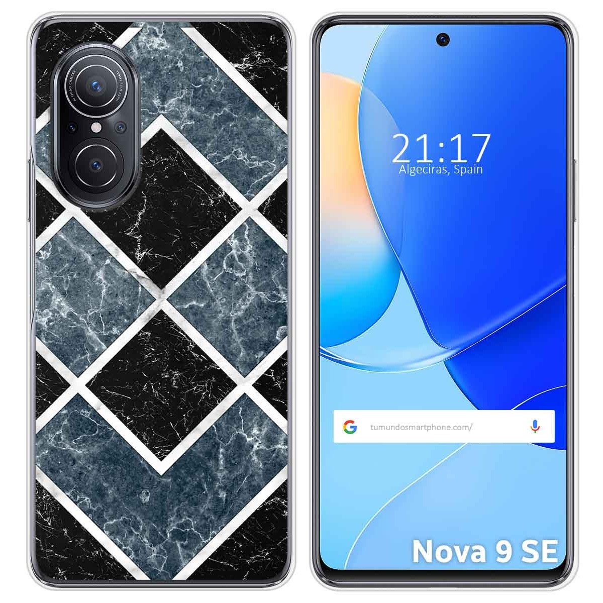 Funda Silicona para Huawei Nova 9 SE diseño Mármol 06 Dibujos