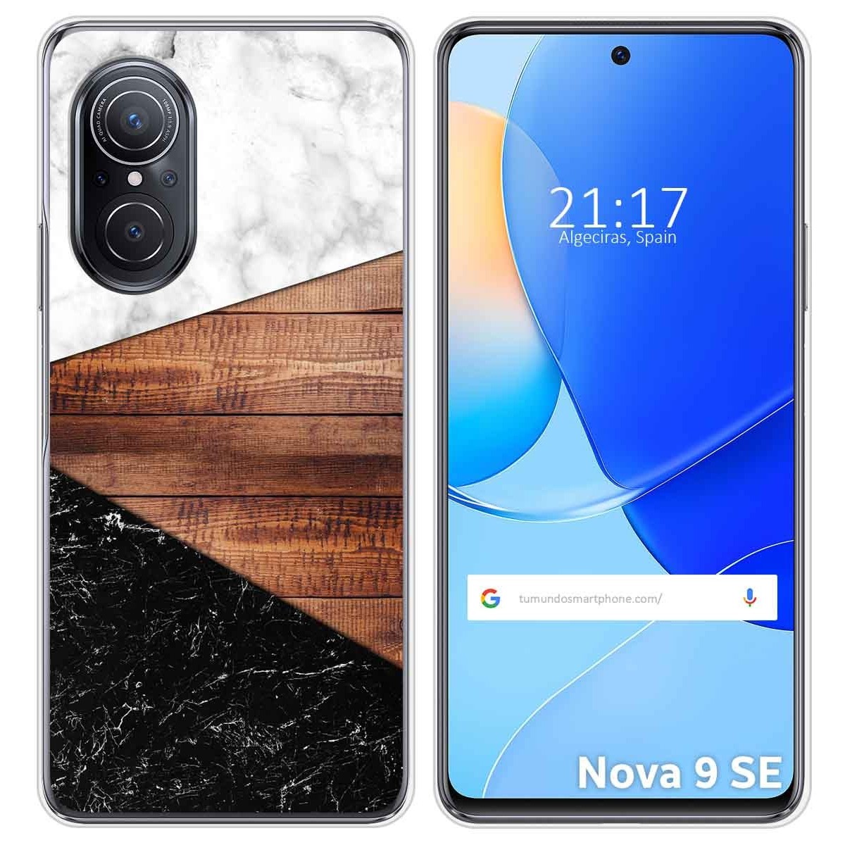 Funda Silicona para Huawei Nova 9 SE diseño Mármol 11 Dibujos