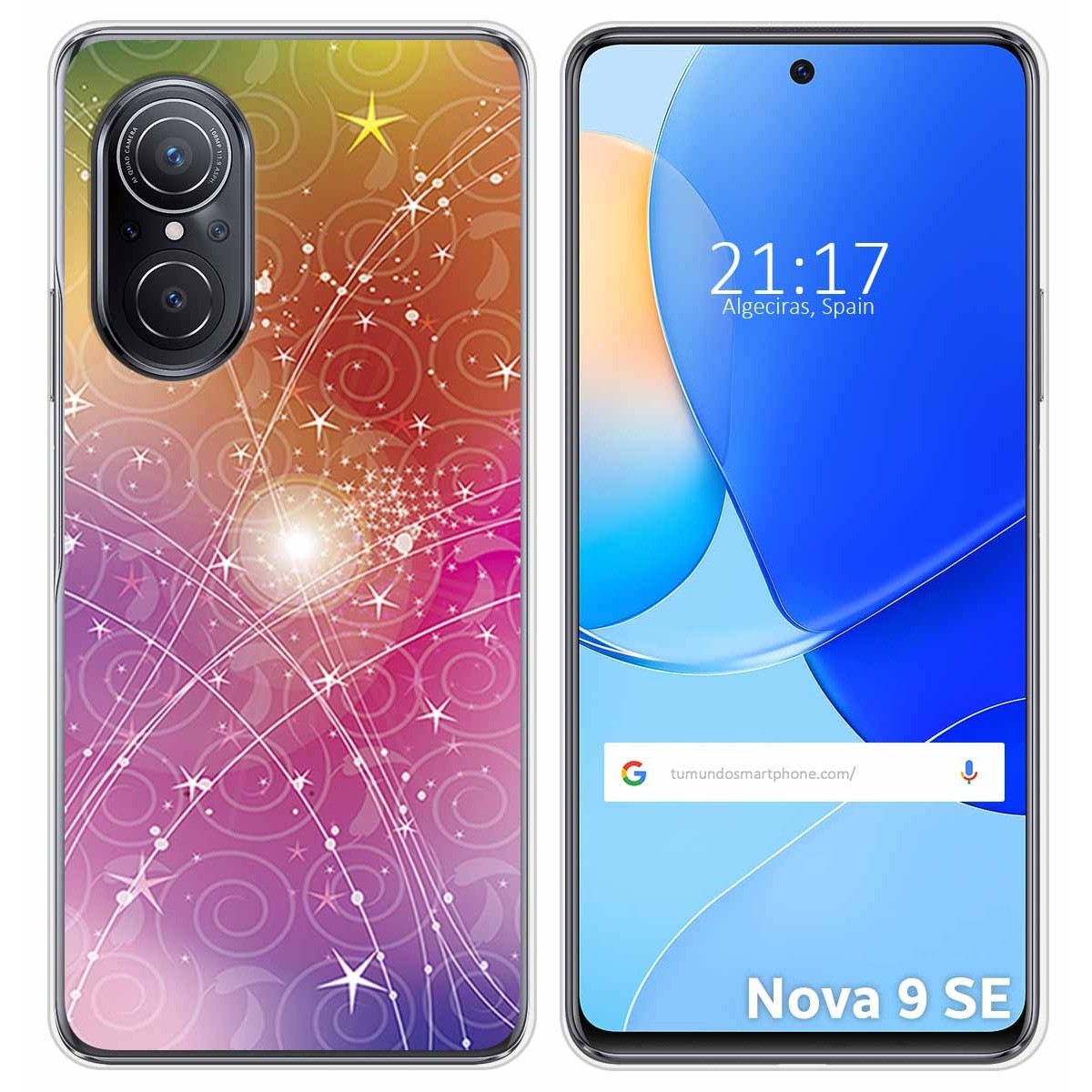 Funda Silicona para Huawei Nova 9 SE diseño Abstracto Dibujos