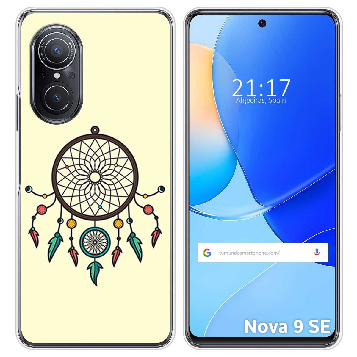 Funda Silicona para Huawei Nova 9 SE diseño Atrapasueños Dibujos