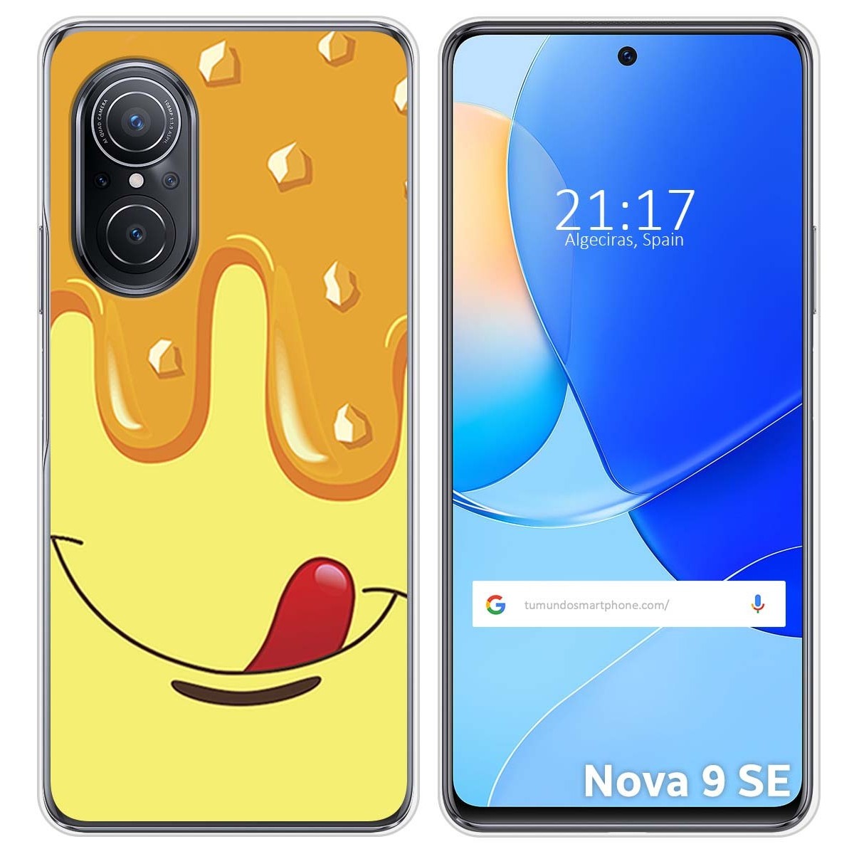Funda Silicona para Huawei Nova 9 SE diseño Helado Vainilla Dibujos