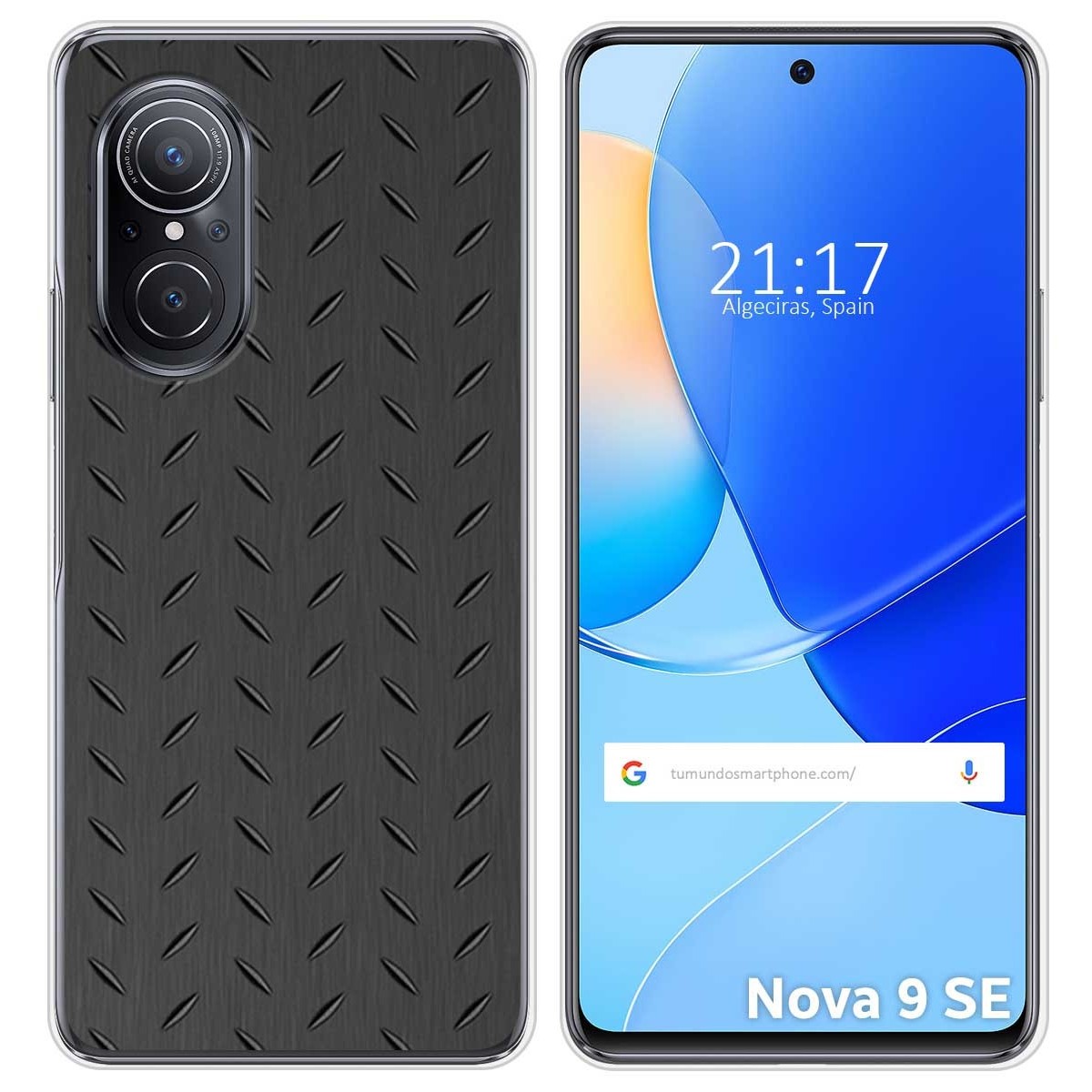 Funda Silicona para Huawei Nova 9 SE diseño Metal Dibujos