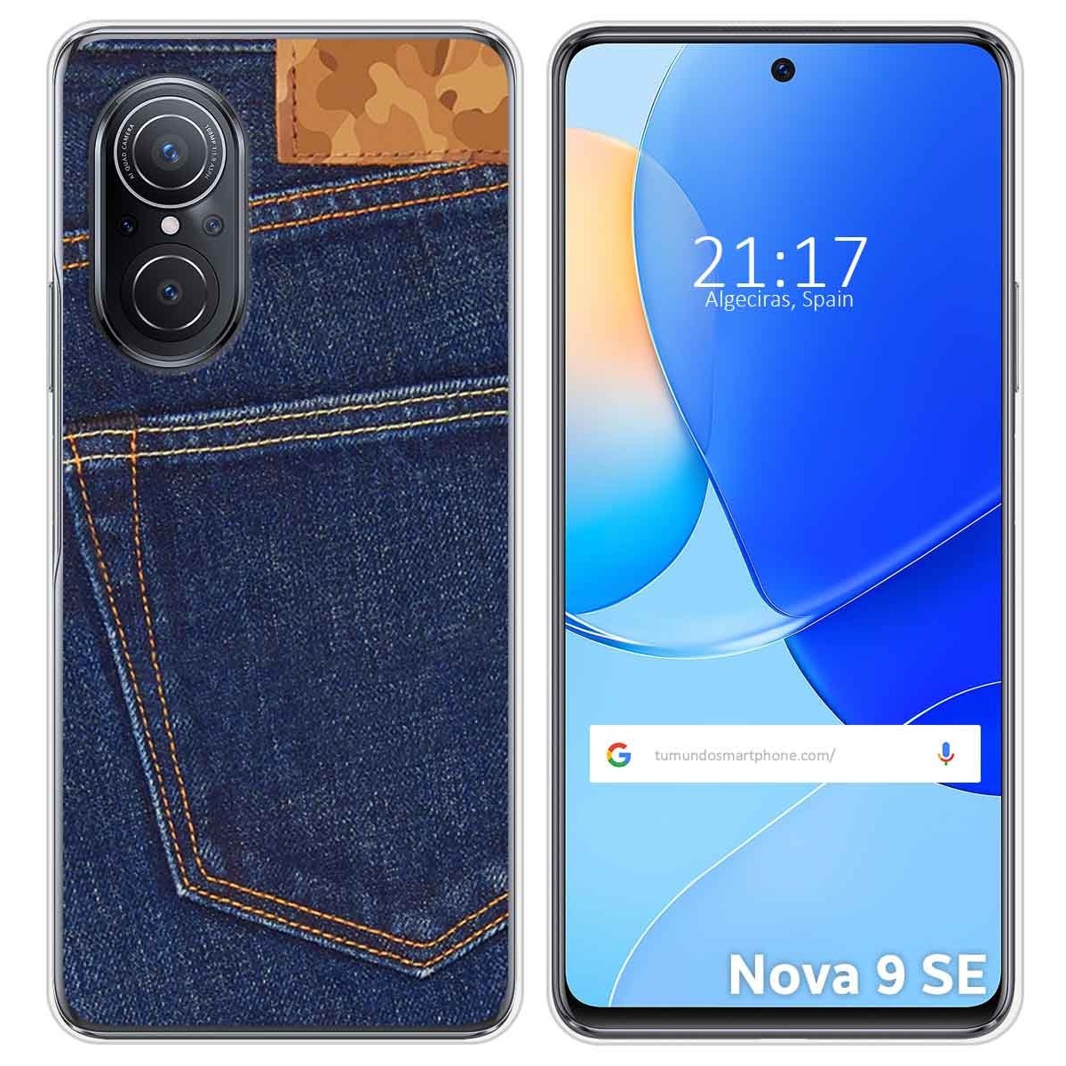 Funda Silicona para Huawei Nova 9 SE diseño Vaquero Dibujos