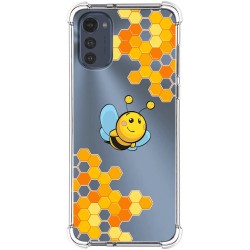 Funda Silicona Antigolpes para Motorola Moto E32 4G diseño Abeja Dibujos