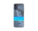 Funda Silicona Antigolpes para Motorola Moto E32 4G diseño Agua Dibujos