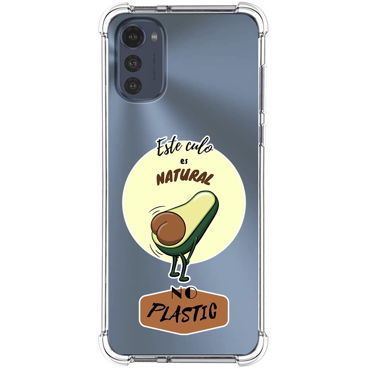 Funda Silicona Antigolpes para Motorola Moto E32 4G diseño Culo Natural Dibujos