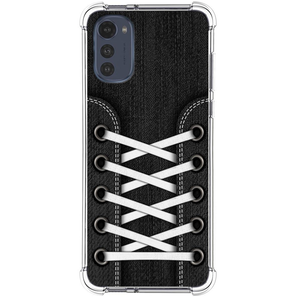 Funda Silicona Antigolpes para Motorola Moto E32 4G diseño Zapatillas 02 Dibujos
