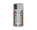 Funda Silicona Antigolpes para Motorola Moto E32 4G diseño Zapatillas 04 Dibujos