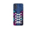 Funda Silicona Antigolpes para Motorola Moto E32 4G diseño Zapatillas 06 Dibujos