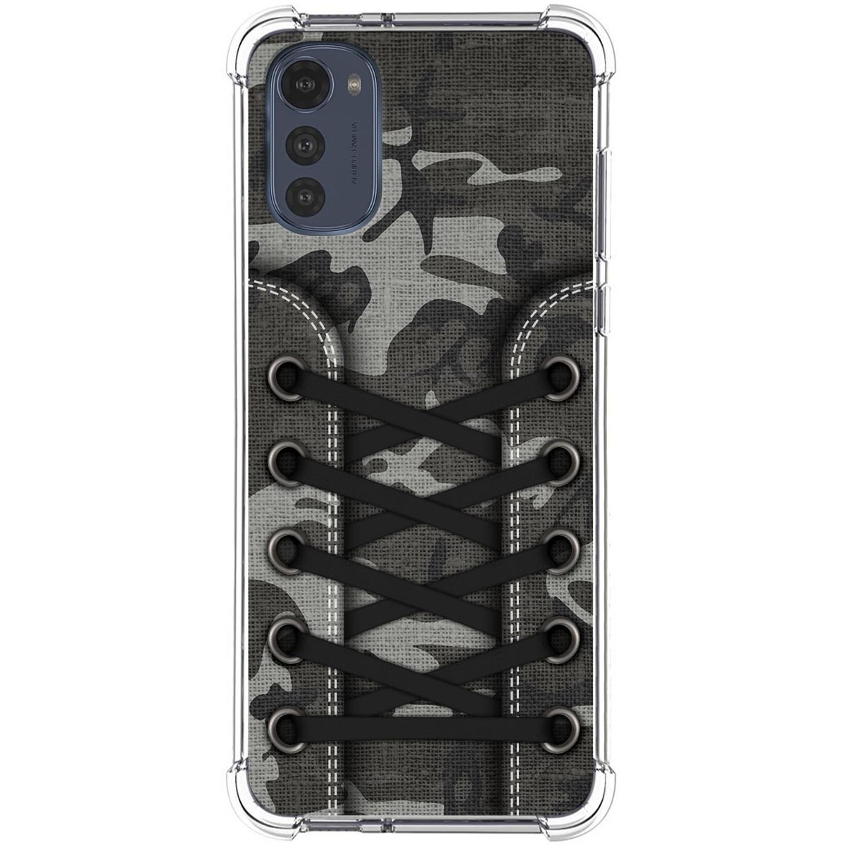 Funda Silicona Antigolpes para Motorola Moto E32 4G diseño Zapatillas 15 Dibujos