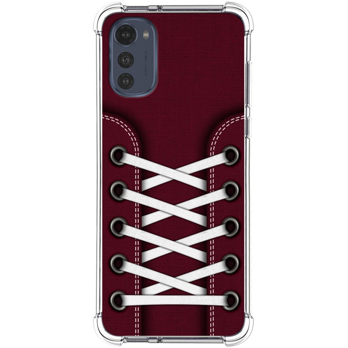 Funda Silicona Antigolpes para Motorola Moto E32 4G diseño Zapatillas 17 Dibujos
