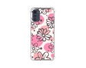 Funda Silicona Antigolpes para Motorola Moto E32 4G diseño Flores 09 Dibujos