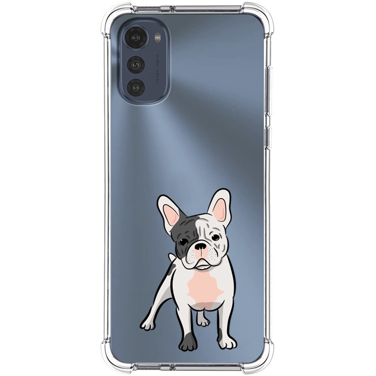 Funda Silicona Antigolpes para Motorola Moto E32 4G diseño Perros 06 Dibujos