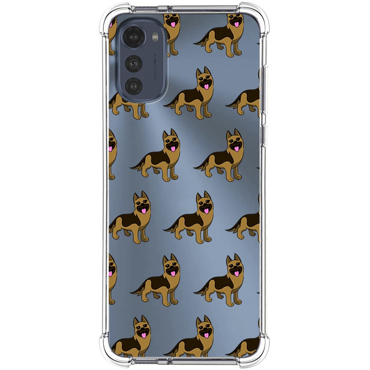 Funda Silicona Antigolpes para Motorola Moto E32 4G diseño Perros 09 Dibujos