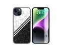 Funda Silicona compatible con iPhone 14 (6.1) diseño Mármol 01 Dibujos