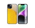 Funda Silicona compatible con iPhone 14 (6.1) diseño Cerveza Dibujos