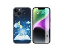 Funda Silicona compatible con iPhone 14 (6.1) diseño Libro Cuentos Dibujos