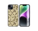 Funda Silicona compatible con iPhone 14 (6.1) diseño Sand Camuflaje Dibujos