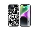 Funda Silicona compatible con iPhone 14 (6.1) diseño Snow Camuflaje Dibujos