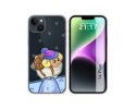 Funda Silicona Transparente compatible con iPhone 14 Plus (6.7) diseño Cabra Dibujos