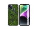 Funda Silicona Transparente compatible con iPhone 14 Plus (6.7) diseño Jungla Dibujos