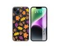 Funda Silicona Transparente compatible con iPhone 14 Plus (6.7) diseño Otoño Dibujos