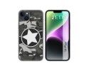 Funda Silicona compatible con iPhone 14 Plus (6.7) diseño Camuflaje 02 Dibujos