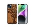 Funda Silicona compatible con iPhone 14 Plus (6.7) diseño Cuero 03 Dibujos