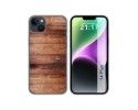 Funda Silicona compatible con iPhone 14 Plus (6.7) diseño Madera 02 Dibujos