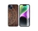 Funda Silicona compatible con iPhone 14 Plus (6.7) diseño Madera 06 Dibujos