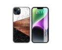 Funda Silicona compatible con iPhone 14 Plus (6.7) diseño Mármol 11 Dibujos