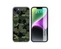 Funda Silicona compatible con iPhone 14 Plus (6.7) diseño Camuflaje Dibujos