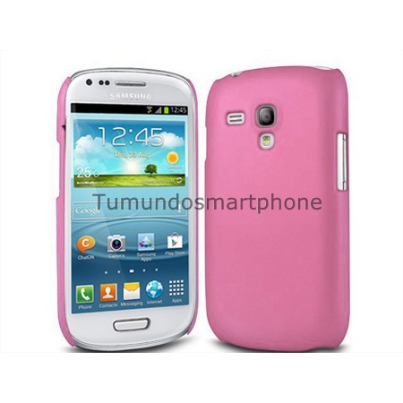 Carcasa Funda Dura Samsung Galaxy S3 Mini I8190 Color Rosa