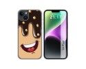 Funda Silicona compatible con iPhone 14 Plus (6.7) diseño Helado Chocolate Dibujos
