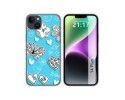 Funda Silicona compatible con iPhone 14 Plus (6.7) diseño Mariposas Dibujos