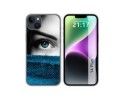 Funda Silicona compatible con iPhone 14 Plus (6.7) diseño Ojo Dibujos