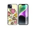 Funda Silicona compatible con iPhone 14 Plus (6.7) diseño Primavera En Flor Dibujos